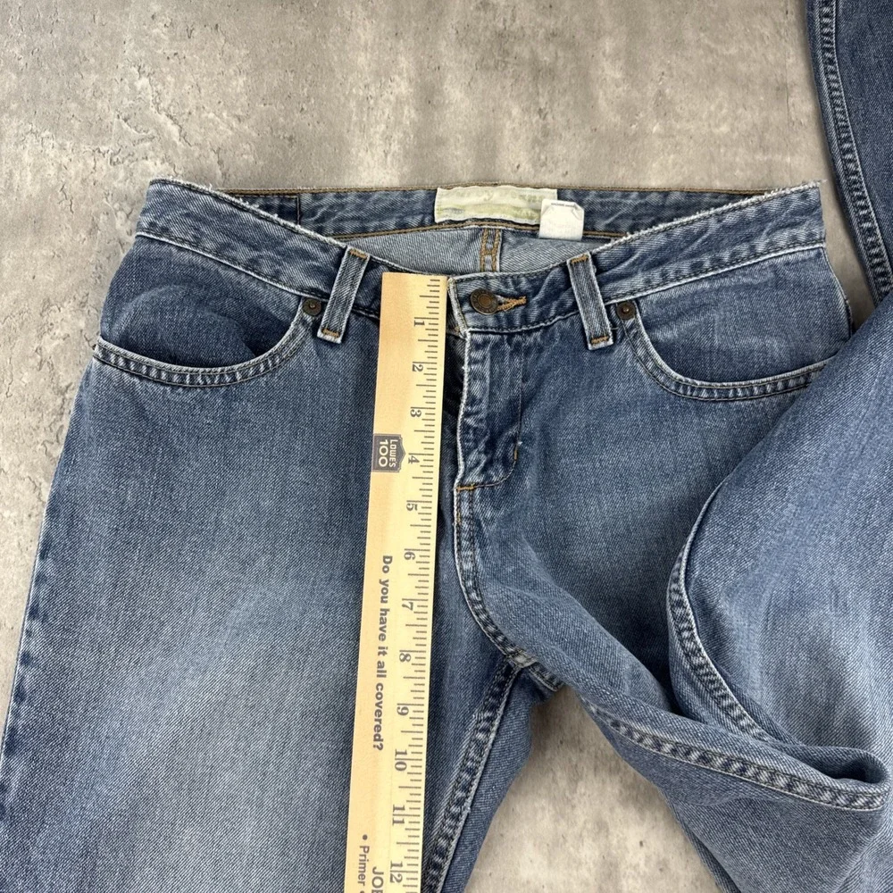 Vintage Old Navy Jeans Womens 6 Curve Low Waist Medium Wash Straight Leg (30x31)